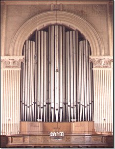 Die Orgel der Johanniskirche in Zittau, zum Vergrößern anklicken